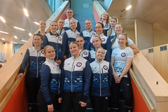 Tankotanssin Suomen edustusta Unkarin MM-kilpailuissa