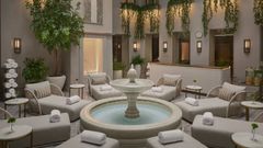 Waldorf Astoria Helsinki Spa atrium landscape