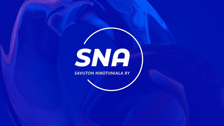 Savuton Nikotiiniala ry (SNA) logo