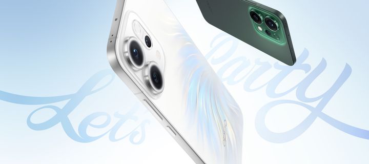 Älylaitebrändi OPPO:n Reno14-sarja on suunnattu erityisesti nuorelle kohderyhmälle. Puhelinten helmiäishohtoinen kuviointi on saanut inspiraationsa suositusta mermaidcore-suuntauksesta.