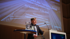 Tero Kiviniemi INFRAn Ammattipäivillä