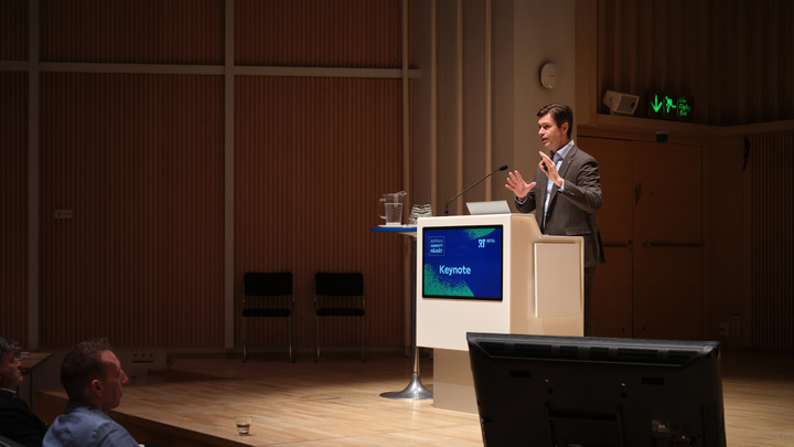 Charly Salonius-Pasternak INFRAn Ammattipäivillä