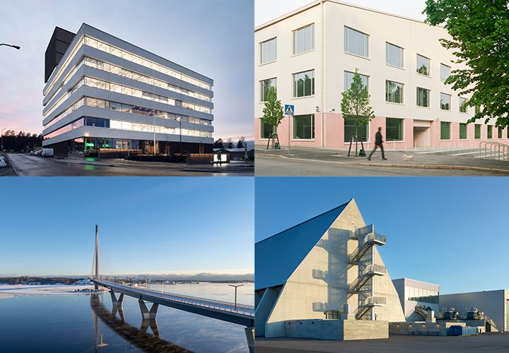 vuoden betonirakenne 2025 kilpailun finalistit