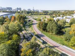 KAPA, Raitiolinja 13 Kalasatamasta Pasilaan. Kuva: Aarni Salomaa