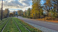 KAPA, Raitiolinja 13 Kalasatamasta Pasilaan. Kuva: Kaupunkiliikenne