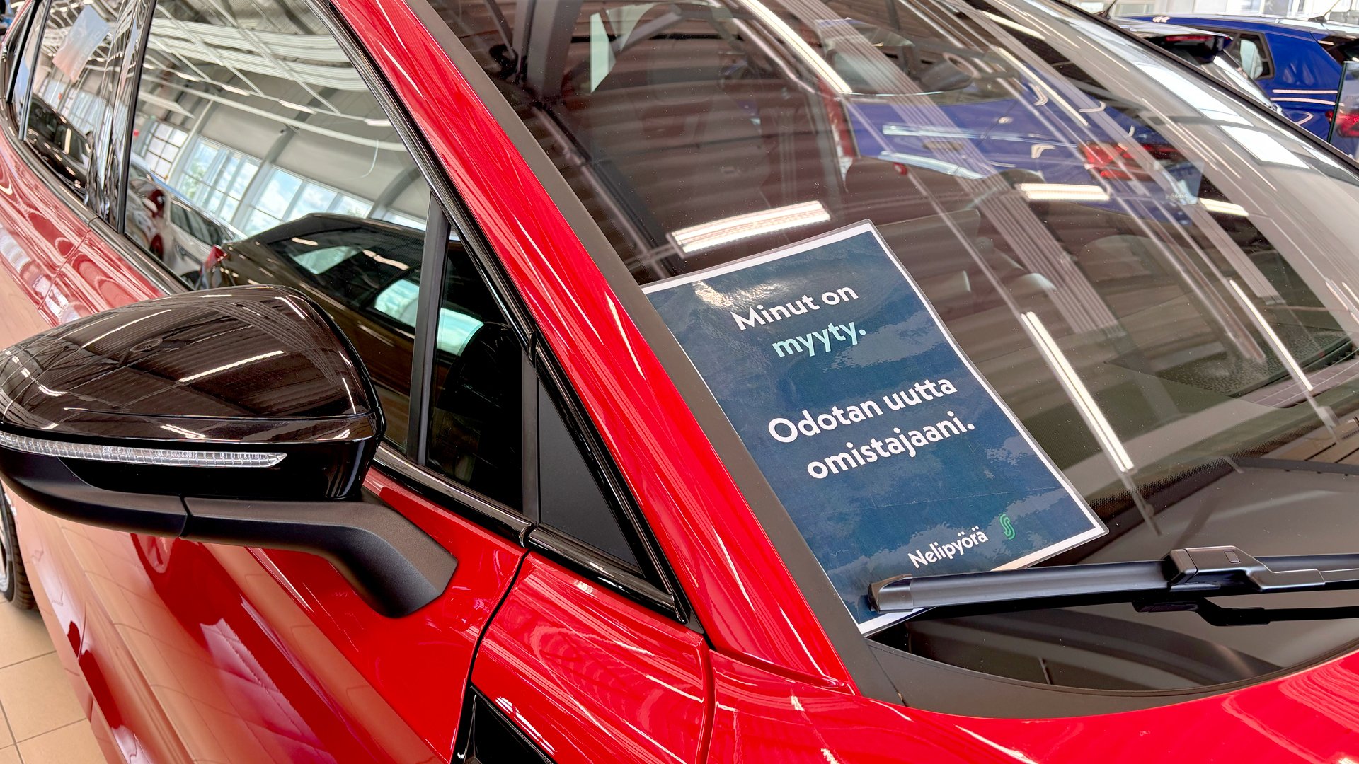 Sähköautojen osuus uusien autojen kaupasta ylitti puolet Nelipyörällä