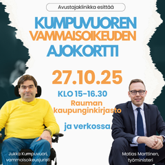 Mukana työministeri Matias Marttinen