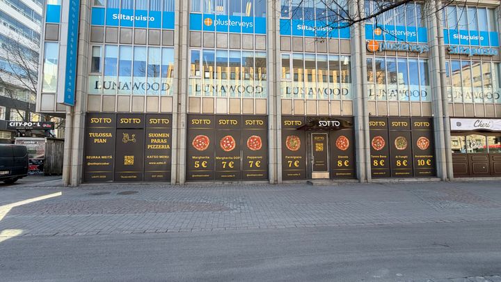 Sotto Pizzeria lahti julkisivu