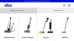 Tinecon uudet tuotteet on suunniteltu moderneille kotitalouksille ja kuluttajille.