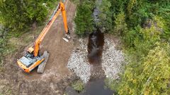 Tuomiojärven valmis pohjapato. Kuva Jarno Rantala