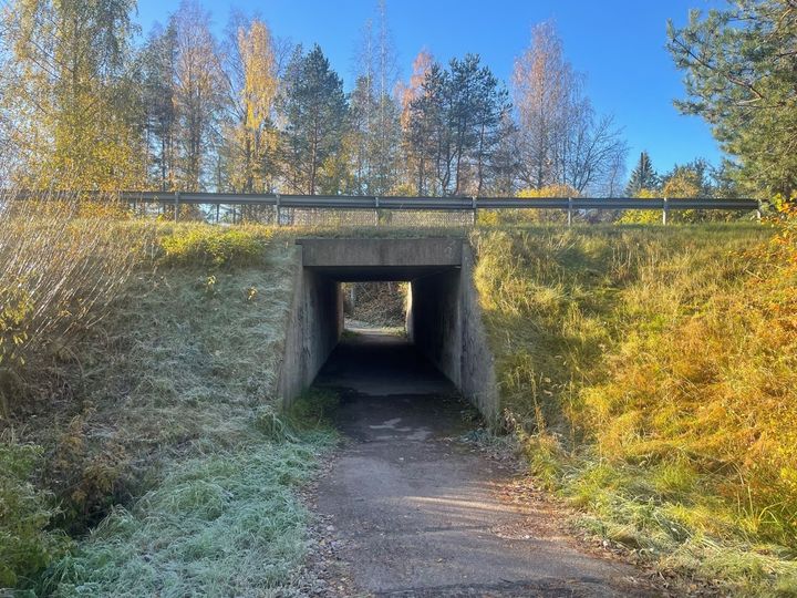Juholanmäen alikulkusilta, Kouvola.
