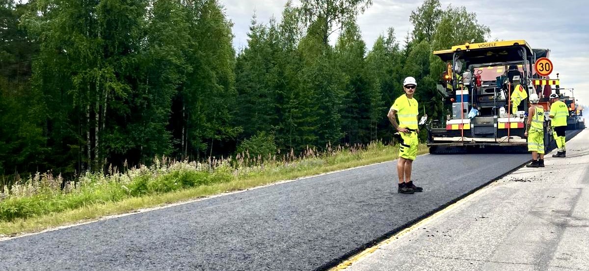Maantien 641 parannustyöt alkoivat Hankasalmen ja Konneveden välillä