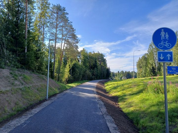Uutta väylää Uuraisilla. Kuva: Keski-Suomen elinvoimakeskus