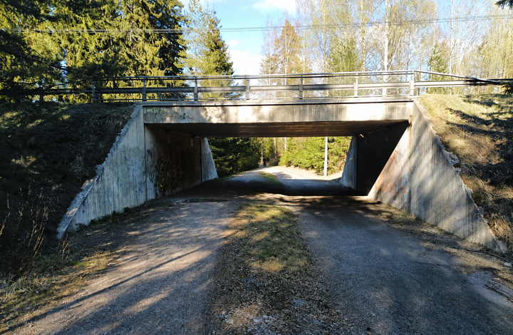 talsoilan alikulkukäytävä Forssassa.
