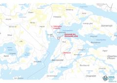 Karttakuva sillan sijainnista.