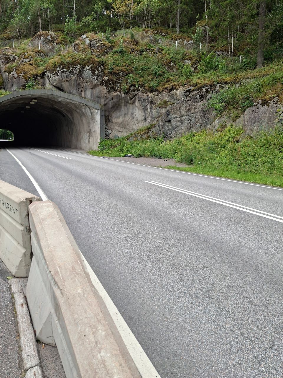 Fiskarin tunnelin pohjoispääty.