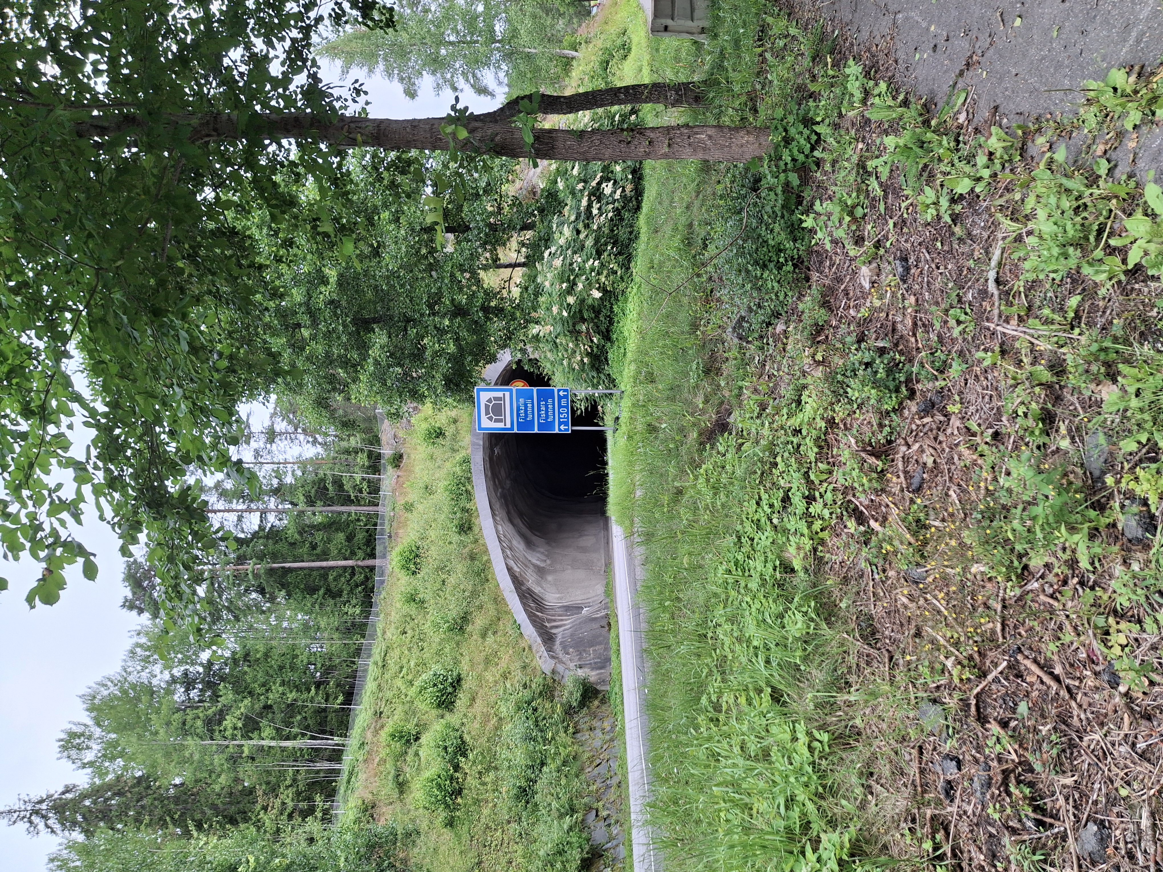 Fiskarin tunnelin liikenne siirtyy takaisin kiertotielle Raaseporissa
