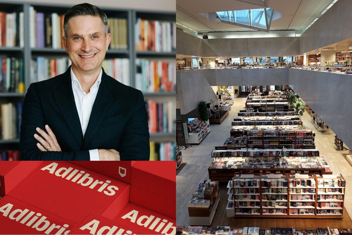 Adlibris ostaa Akateeminen Kirjakauppa OY:n. Ola Toresten, toimitusjohtaja Adlibris, sisäkuva Kirjatalosta Helsingissä.