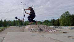 Skeittipuisto.