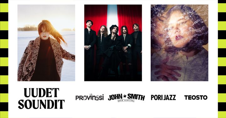 Uudet Soundit kampanjan voittajat Saga Mast, Helmi Antila Quartet ja St.Aurora