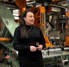 VMT Plasticin toimitusjohtaja Marja Haapanen.