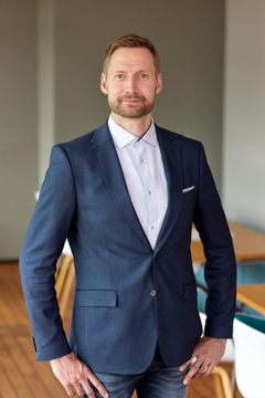 Elker Oy:n toimitusjohtaja Tuomas Räsänen.