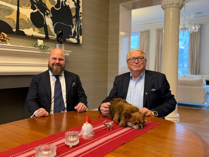 Jani Pihl ja Kyösti Kakkonen Bulevardilla