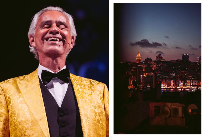 Andrea Bocelli konsertoi Istanbulissa osana Romanza – 30th Anniversary World Tour  -kiertuettaan