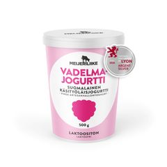 Vadelmajogurtti – Suomalainen käsityöläisjogurtti.