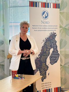 Koulutus Nordin johtaja Pilvi Ryökkynen.