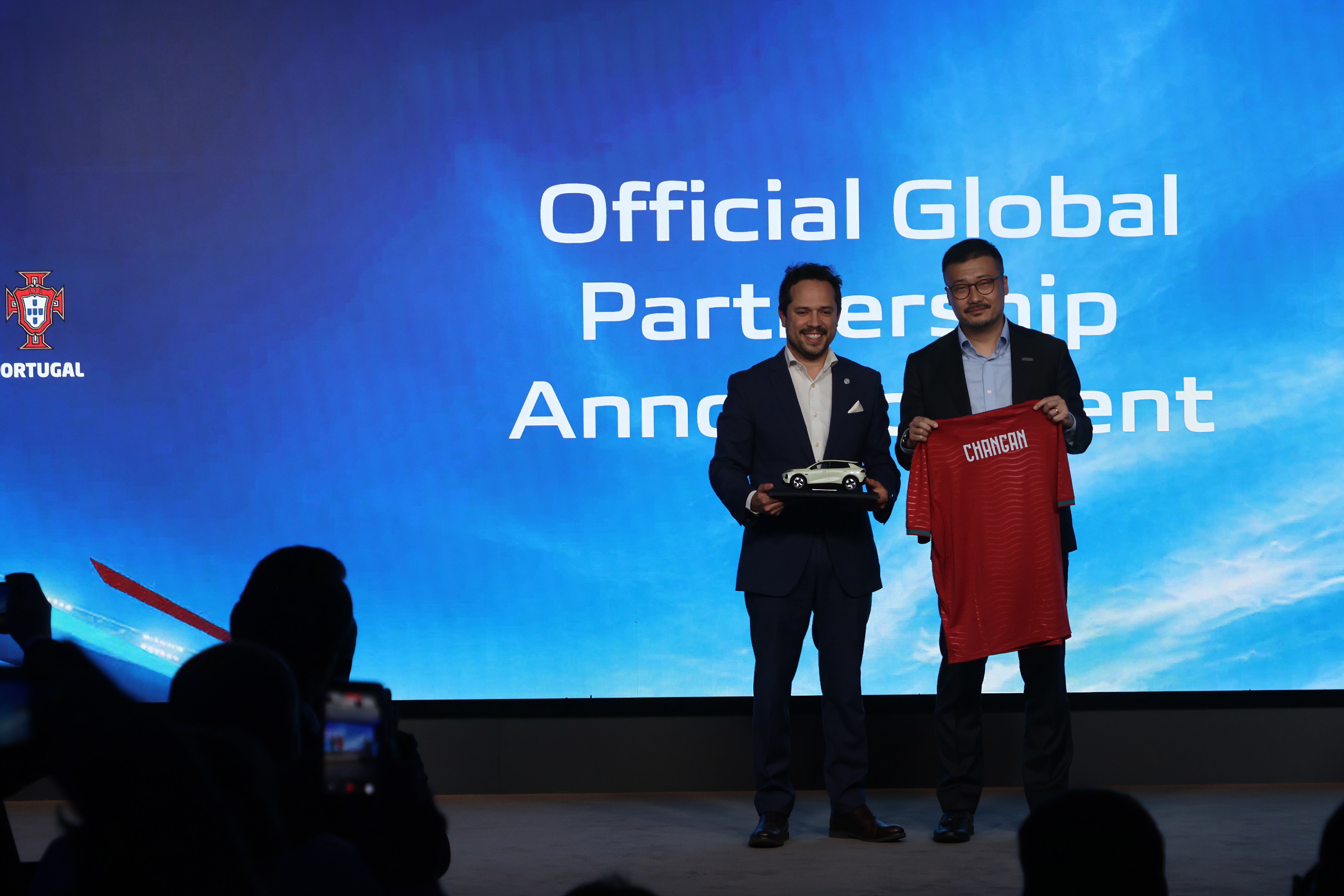 Changan Automobile ja Portugalin jalkapallomaajoukkue yhteistyöhön