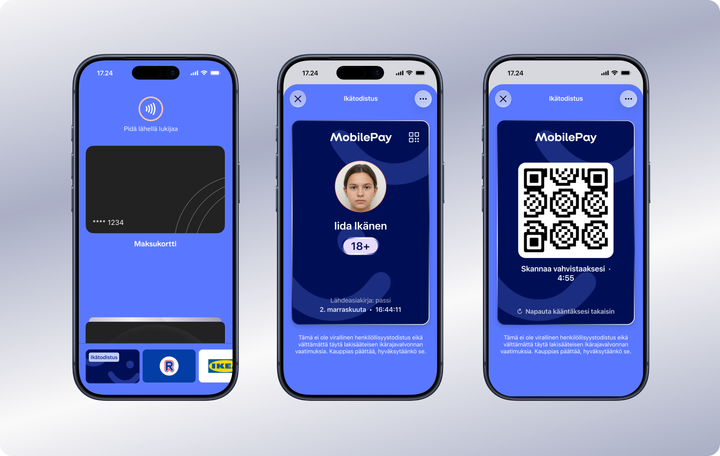 MobilePayn ikätodistus