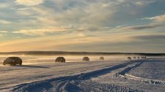 Maailman suurin sähköautojen talvitesti FLTP 1000 km ajetaan kolmatta kertaa – noin 70 autoa suuntaa halki Suomen napapiirille.