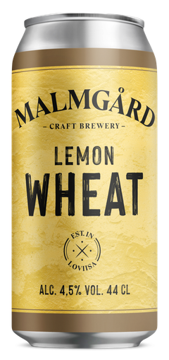 Malmgård Lemon Wheat oluttölkki 0,44 l