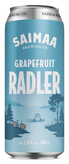 Saimaa Grapefruit Radler oluttölkki 0,5 l