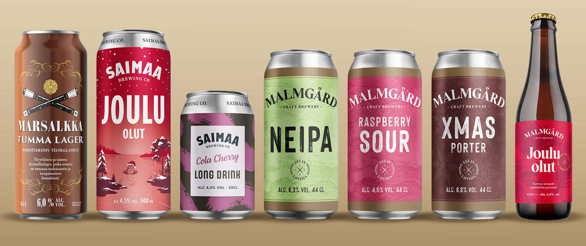 MBH Breweries tuo markkinoille useita uutuusjuomia syksyksi