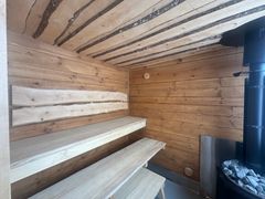 Kuvassa LockCornerin tekemä sauna.