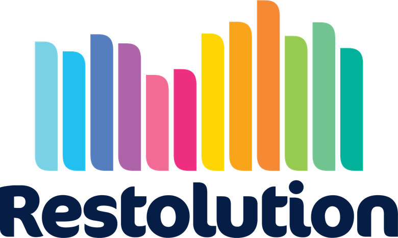 Restolutionin logo