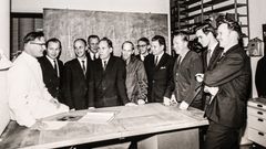 GWB:n asiakaskoulutusta sairaaloiden huoltomiehille vuonna 1975.