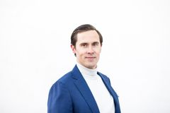 Kuntarahoituksen senior analyst Mika Korhonen, kuvaaja Nina Karlsson