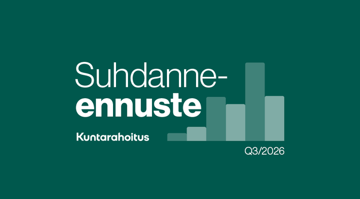 Kuvassa on Kuntarahoituksen suhdanne-ennusteen tunnus