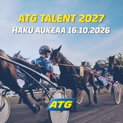 ATG Talent -haku alkoi tänään.