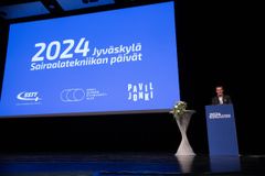 Kuva Sairaalatekniikan päiviltä Jyväskylästä.
