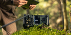 Kuvassa KNL:n CNHF Manpack radio