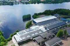 Finnforelin kirjolohen kiertovesikasvattamo Varkaudessa