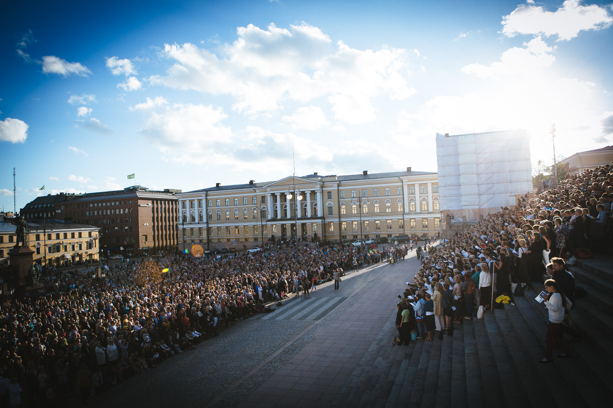Kuorojen kierros tuo yli 2 600 laulajaa Helsinkiin