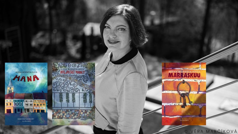 Mornštajnoválta on suomennettu kolme romaani (Kairaamo) Věra Marčíková