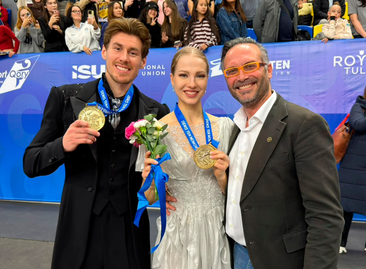 Juulia Turkkila ja Matthias Versluis luistelivat voittoon Denis Ten Memorialissa.