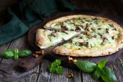 Pizza Backenin Kantarelli-pizza.