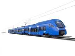 The Sm7 electric multiple units.